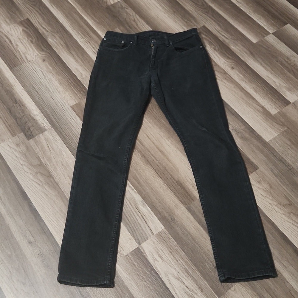 Levi's Black Jeans Size 29 Inseam 32'